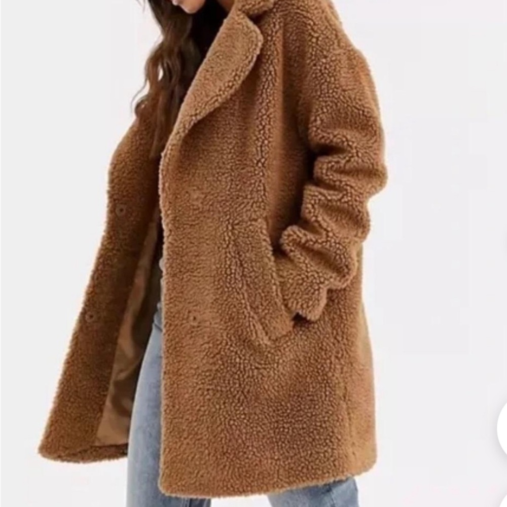 Abercrombie & Fitch Teddy Coat